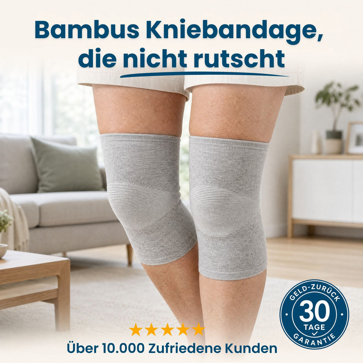 Bambus-Kniebandage